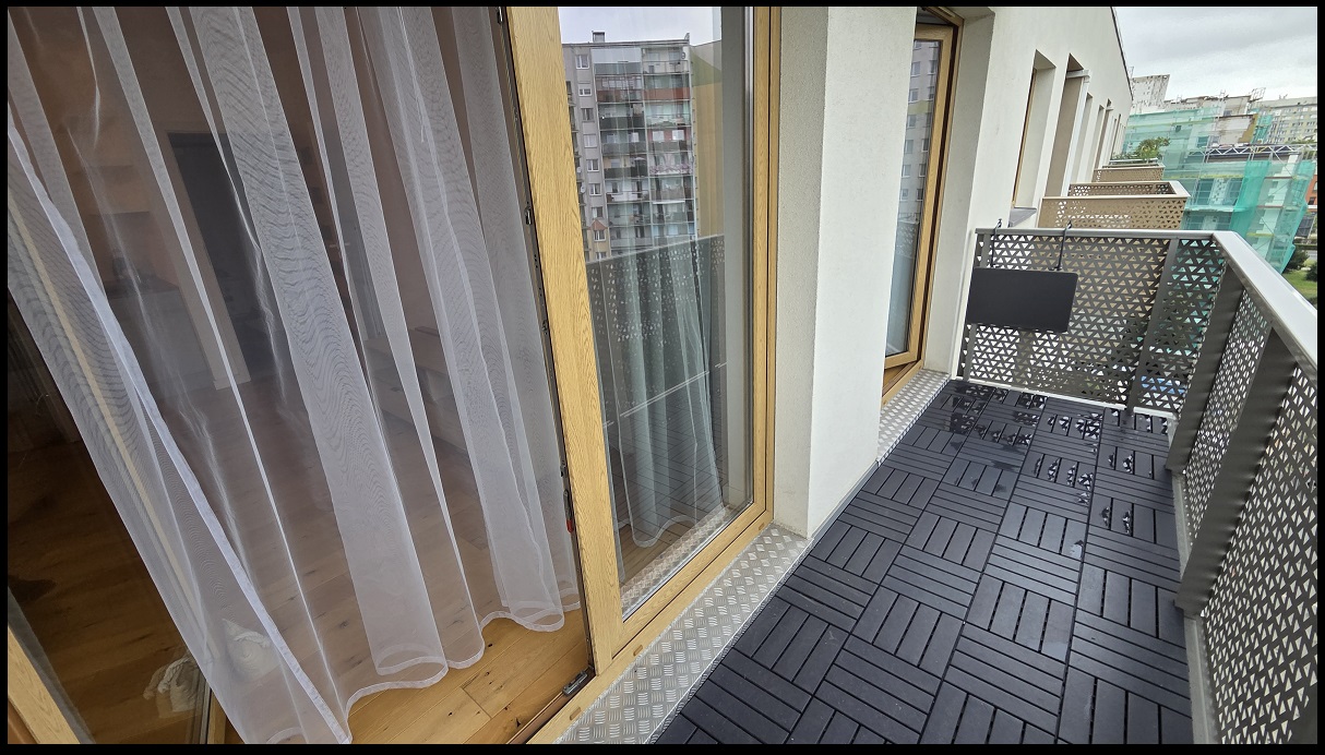 mieszkanie do wynajęcia Wrocław Żegiestowska mieszkanie do wynajęcia Wrocław Żegiestowska - balkon